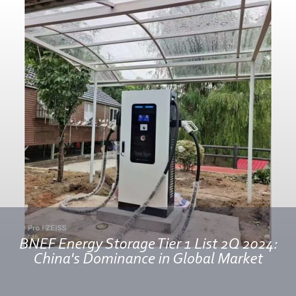 BNEF Energy Storage Tier 1 List 2Q 2024: China's Dominance in Global Market